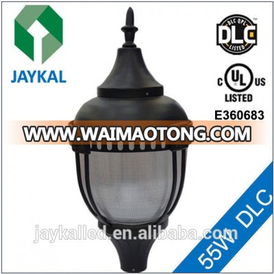 DLC UL 5 years warranty waterproof 60w Post Tops LED Lamps